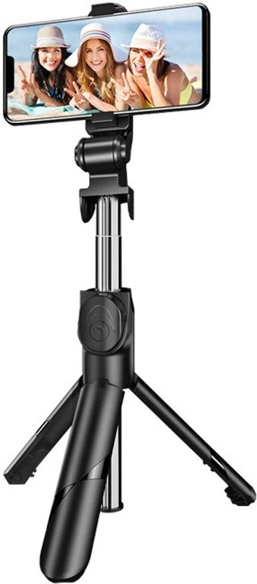 BUFONA New Arrival BFNA-XT02 Mobile & Holder |stand Mobile Smartphone ,Bracket Live Broadcast Stand Making Self Video Multi-use Selfie Stick Extendable Foldable Tripod Portable Mobile Phone Stand Traveling Mini Tripod Stand Foldable, Selfie Stick, Tr