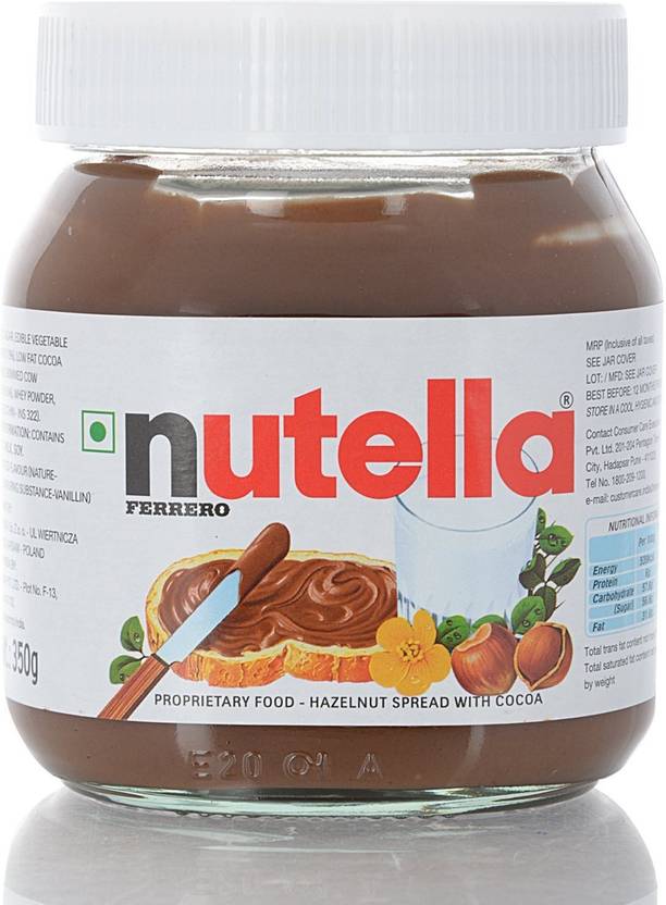 nutella chocolate spread 350 g Price in India Buy nutella chocolate spread 350 g online at