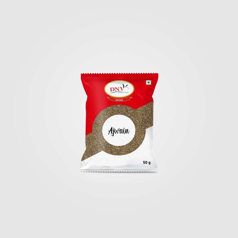 DNV Pure & Natural Whole Ajwain Carom Seeds 50g Pack of 4
