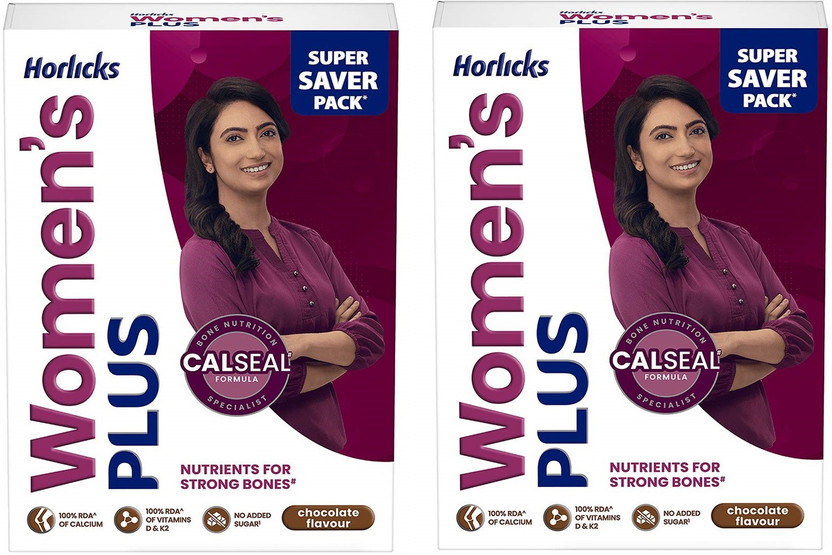 HORLICKS Women's Plus Calseal Chocolate Flavour 400 Gm Refill