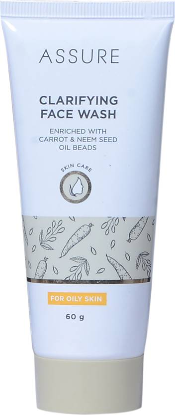 ASSURE Clarifying face wash enriched with carrot & neem seed oil Beads Face Wash