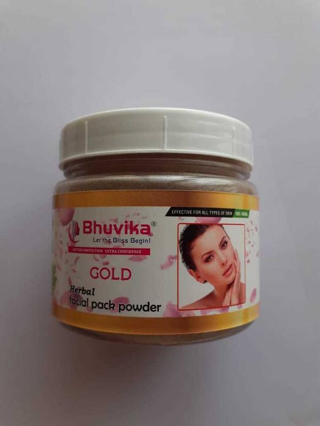 bhuvika Gold Herbal Facial Pack Powder
