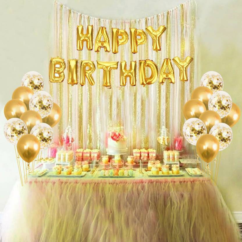 THE AMEX COMPANY Happy Birthday Decorations Kit / Items Birthday