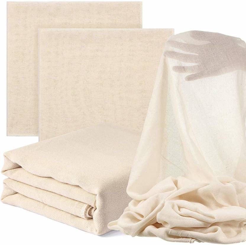 AshandRoh 1x1.2 Meters Paneer Cheese Cloth for Kitchen Collapsible Sieve