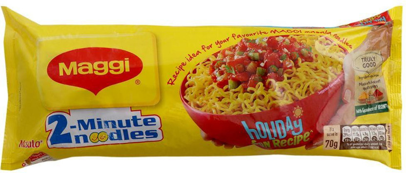 Maggi 2-Minute Masala Instant Noodles 420 g Pack of 4 (4 X 420G)