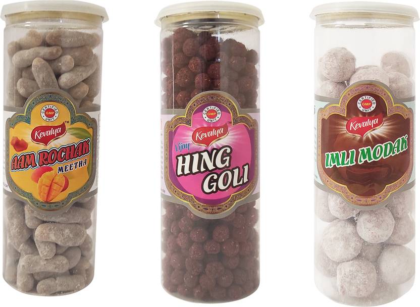 KEVALYA AAM ROCHAK HING GOLI IMLI PACK OF 03 PCS CHURAN GOLI 