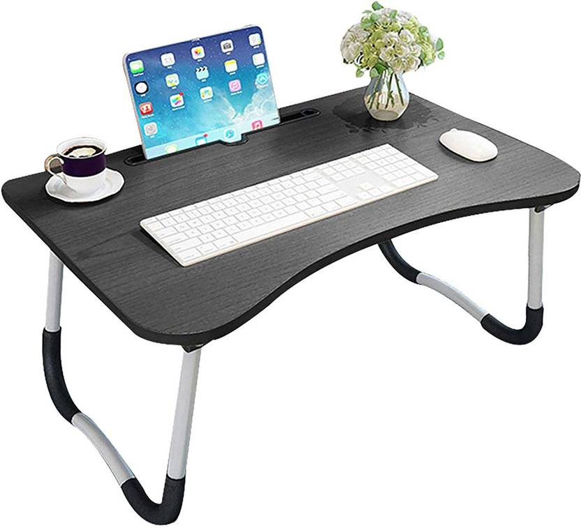 DHYAN ENTERPRISE Multipurpose Foldable Laptop Table Wood Portable