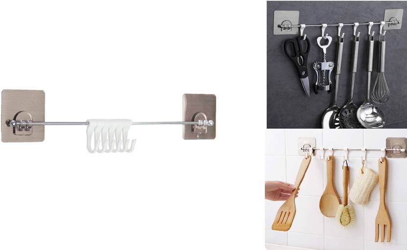 DIVY ENTERPRISE Plastic Magic Sticker Series Self Adhesive Door Hanger