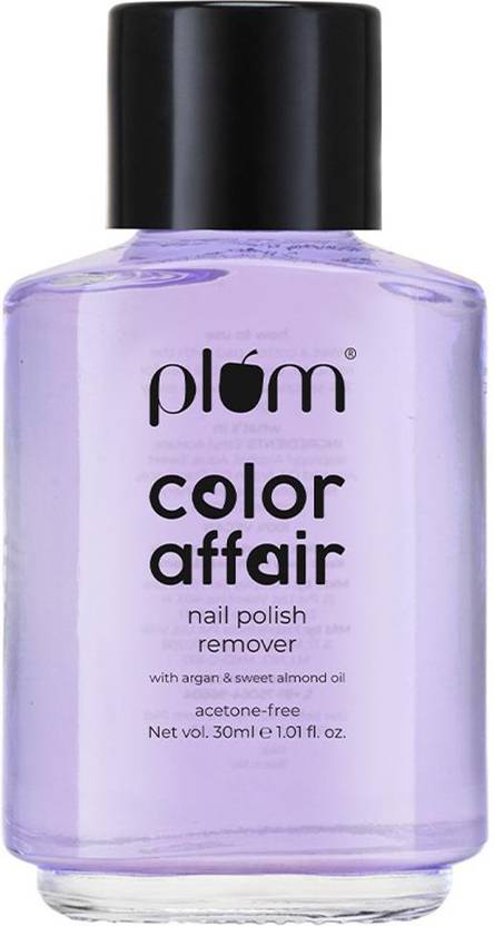 Plum Color Affair Nail Polish Remover | Acetone-free |100% Vegan & Cruelty-Free