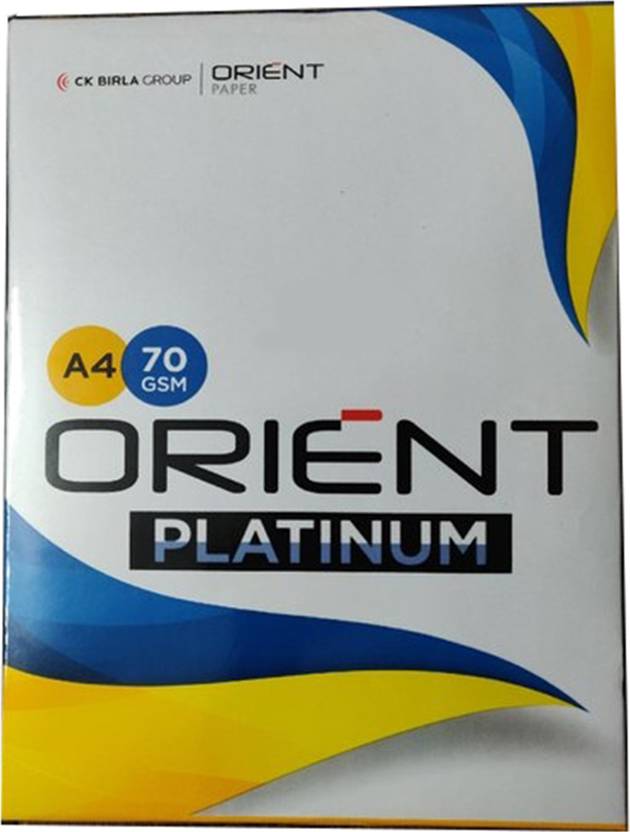 ORIENT PLATINUM A4 Paper002 Unruled A4 70 gsm A4 paper