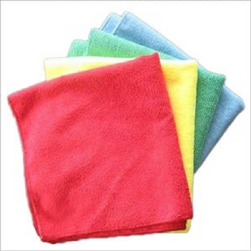 microfiber Microfiber Cleaning Cloths / Multi-Colour Lint and Streak Free, Multi -Purpose Wash Cloth for Kitchen, Car, Window, Stainless Steel, silverware /Thick Lint & Streak-Free Multipurpose Cloths - Automotive Microfibre Towels for Car Bike Cleaning Polishing Washing & Detailing Wet and Dry Microfiber Cleaning Cloth (4 Units) Wet and Dry Microfiber Cleaning Cloth