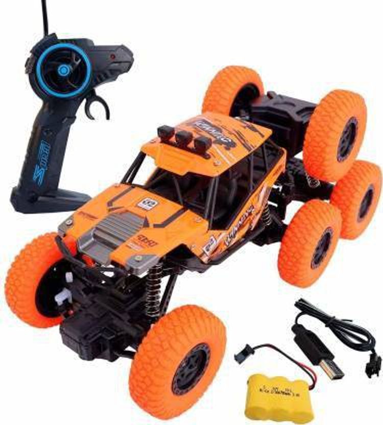 fizz 8 Wheel Rock Car (Orange) - Image 2