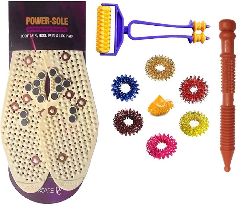AHCS Acupressure Power Sole Combo Shoe Sole Kit Massager