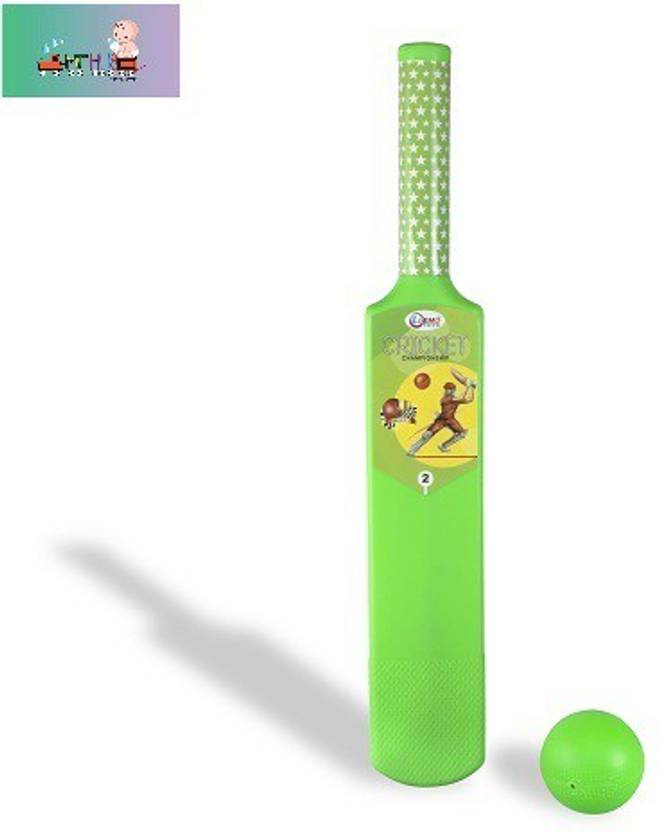 Mt hub Bat Ball Set for Kids Plastic Cricket Bat for Kids Cricket Kit