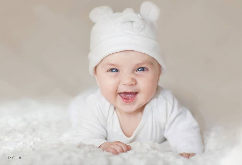 Cute Baby Poster Smiling Baby Poster HD Baby Wall Poster for Room