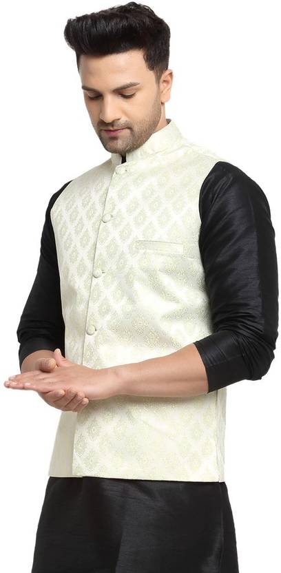 Men Printed Nehru Jacket
