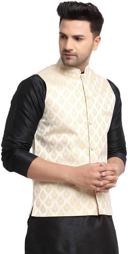 Men Printed Nehru Jacket