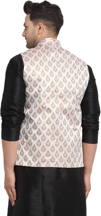 Men Printed Nehru Jacket
