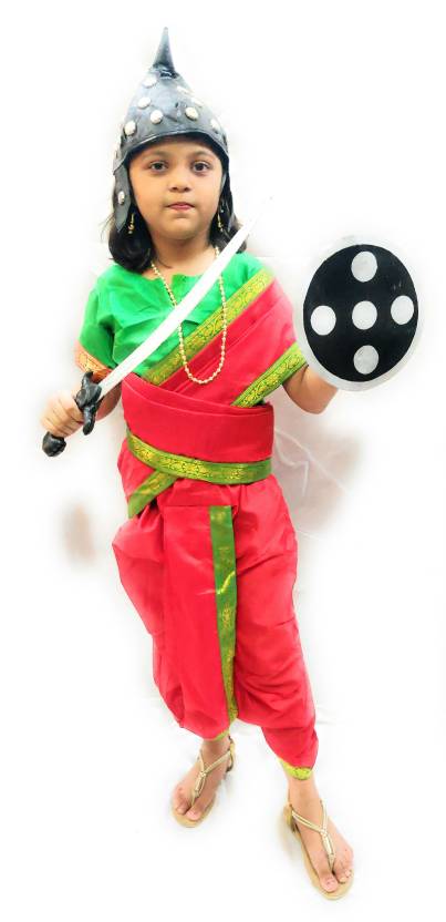 Shree Balaji Fancy Dress National Hero/ Freedom Fighter Rani Laxmi Bai ...