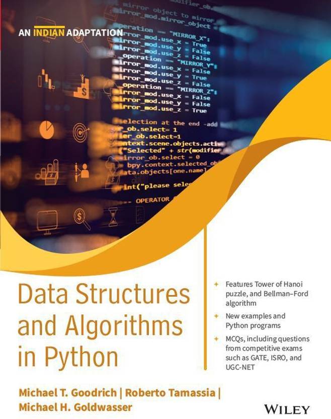 Data Structures and Algorithms in Python: Buy Data Structures and ...