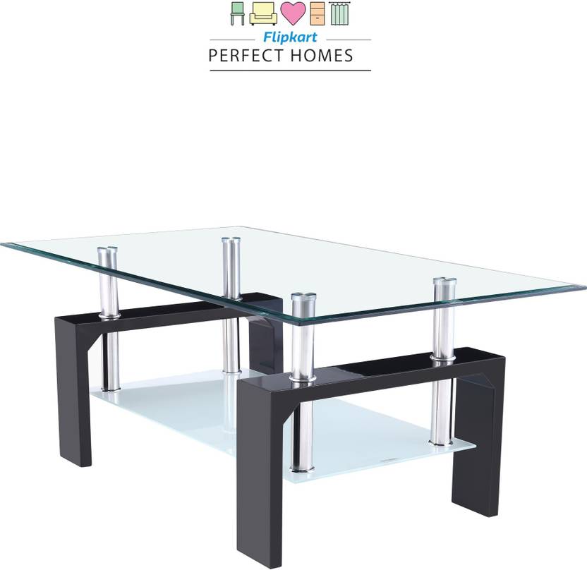 Flipkart Perfect Homes Dorn Glass Coffee Table Price in India Buy Flipkart Perfect Homes Dorn