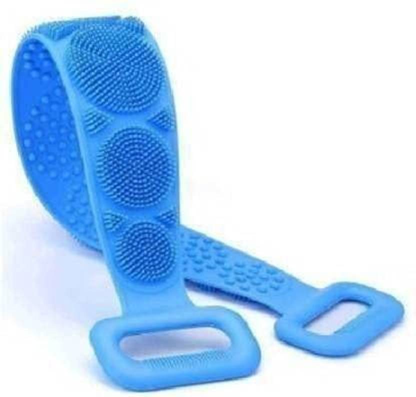ICECLOUD Silicone Body Back Scrubber Bath Brush Washer For Dead Skin Removal