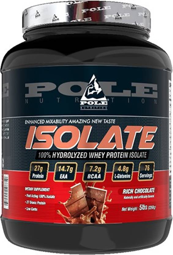 Pole Nutrition Whey Protein Isolate 5 LBS Whey Protein Price in India