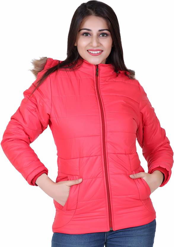 BRAZO Women Self Design Quilted Jacket