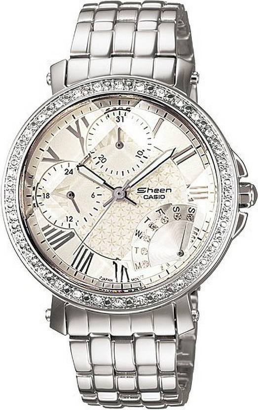 CASIO SHN3011D7ADR Sheen Analog Watch For Women Buy CASIO SHN