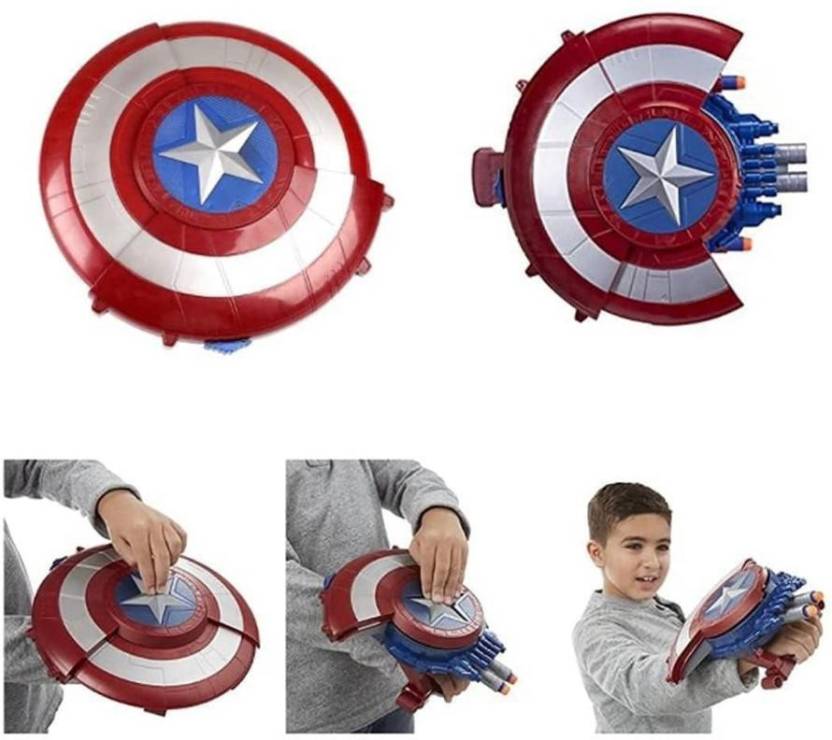 jinbil Captain America Shield Gun Superhero Toys Vibranium Civil War ...
