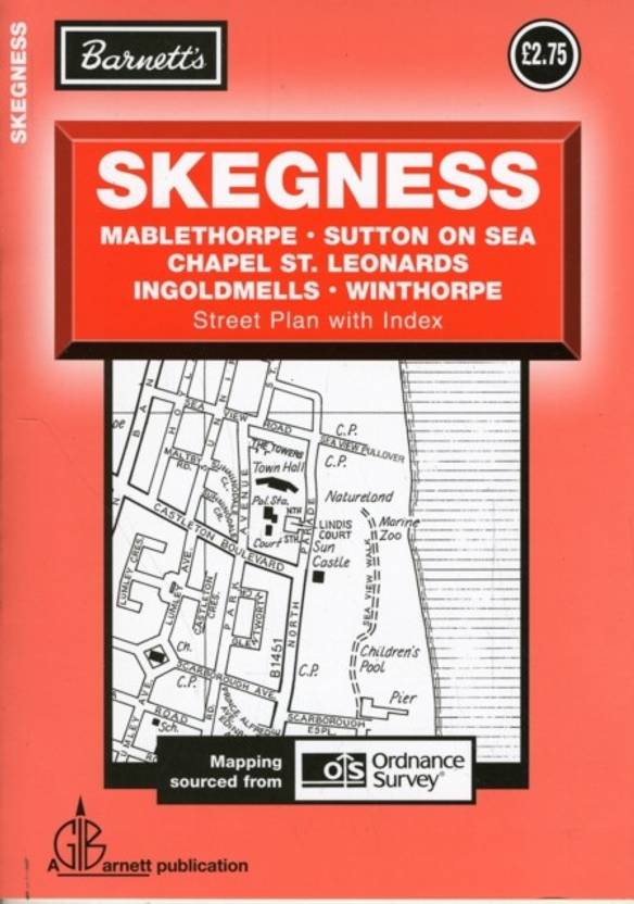 Skegness Street Plan Buy Skegness Street Plan by unknown at Low Price