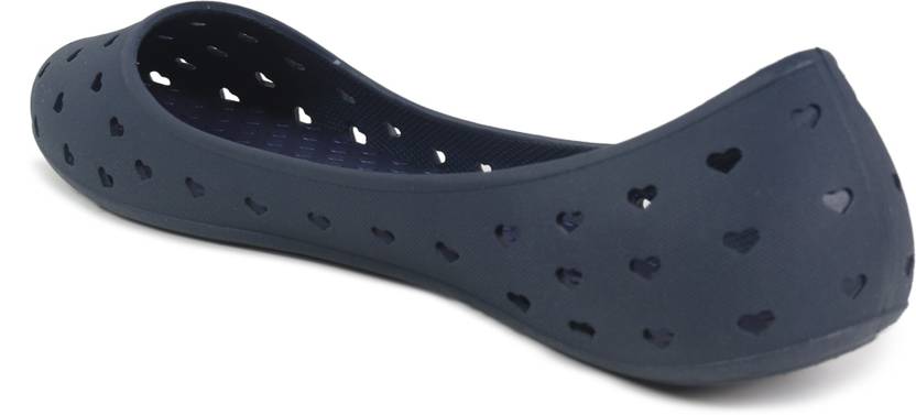 HEARTS BALLERINA Bellies For Women  (Blue)