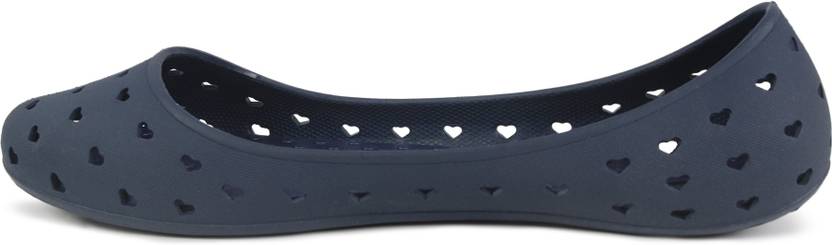 HEARTS BALLERINA Bellies For Women  (Blue)