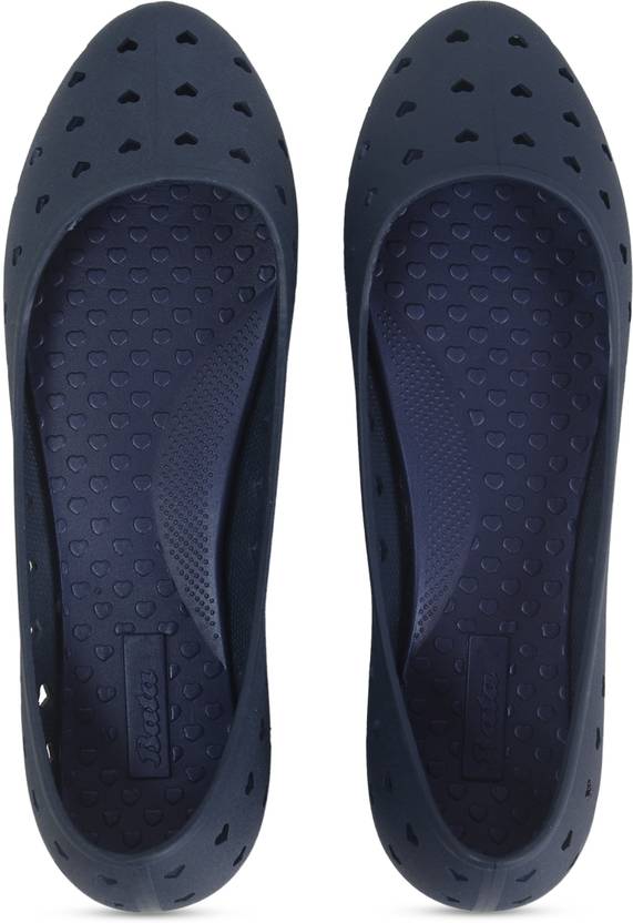 HEARTS BALLERINA Bellies For Women  (Blue)