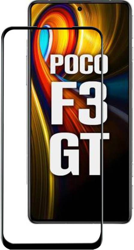 aplexx Edge To Edge Tempered Glass for Poco F3 GT 5G, Poco F3 GT