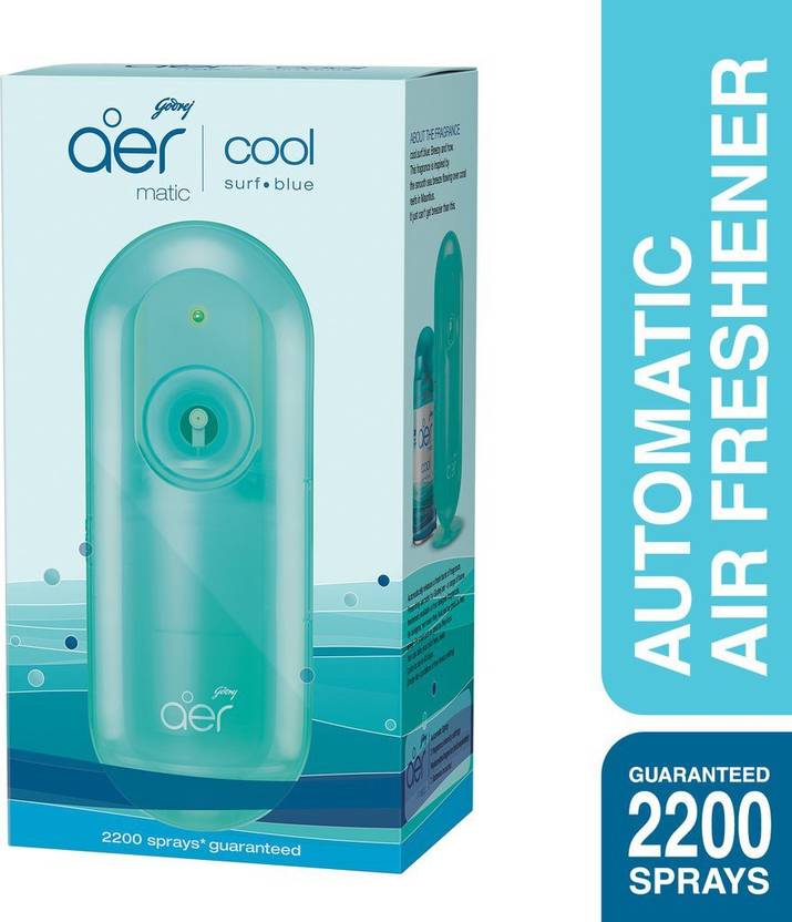 Godrej aer matic, automatic air freshener kit with flexi control cool
