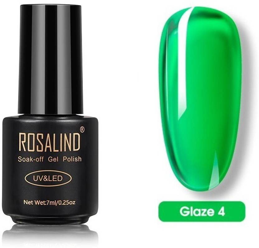 ROSALIND 7ML Vernis Glaze Glass Theme UV/LED Jelly Nail Gel (RL-7ml-Q08) RL-7ml-Q08