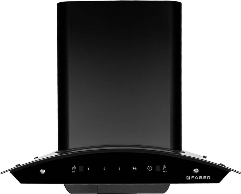 FABER HOOD SUNNY HC SC BK 60 Auto Clean Wall Mounted Chimney Price in