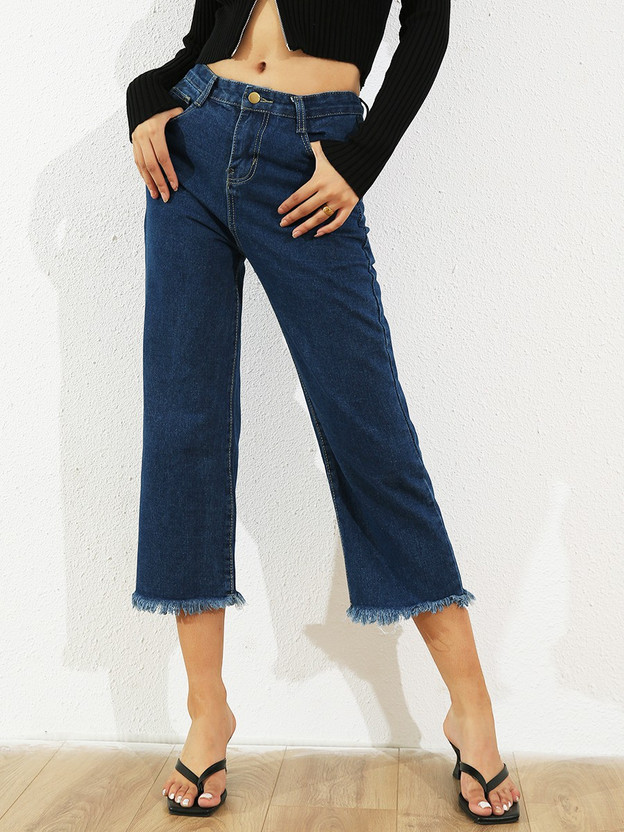 Buy Urbanic Flared Women Blue Jeans 