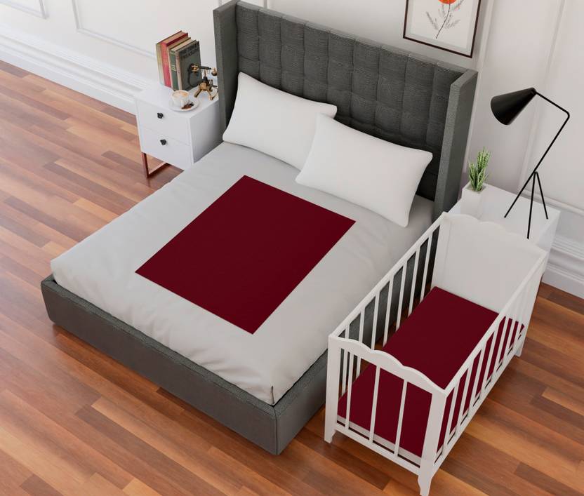 AVI Single Size Fitted Cotton Breathable, Stretchable, Waterproof Mattress Cover