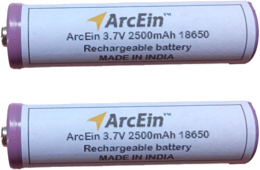 ArcEin 3.7V 2500mAh 18650 Rechargeable Lithium Ion - Image 1