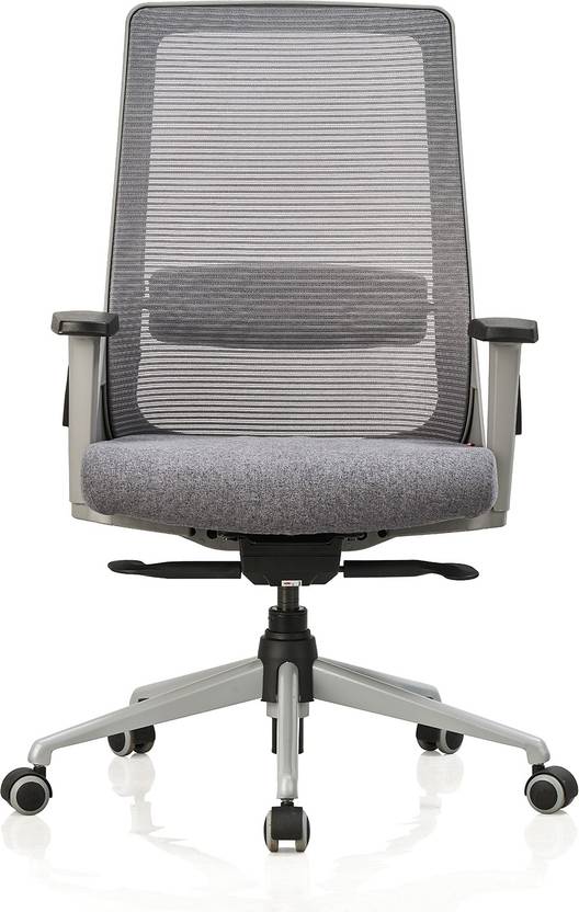 Featherlite Amaze Fabric Office Adjustable Arm Chair Price in India