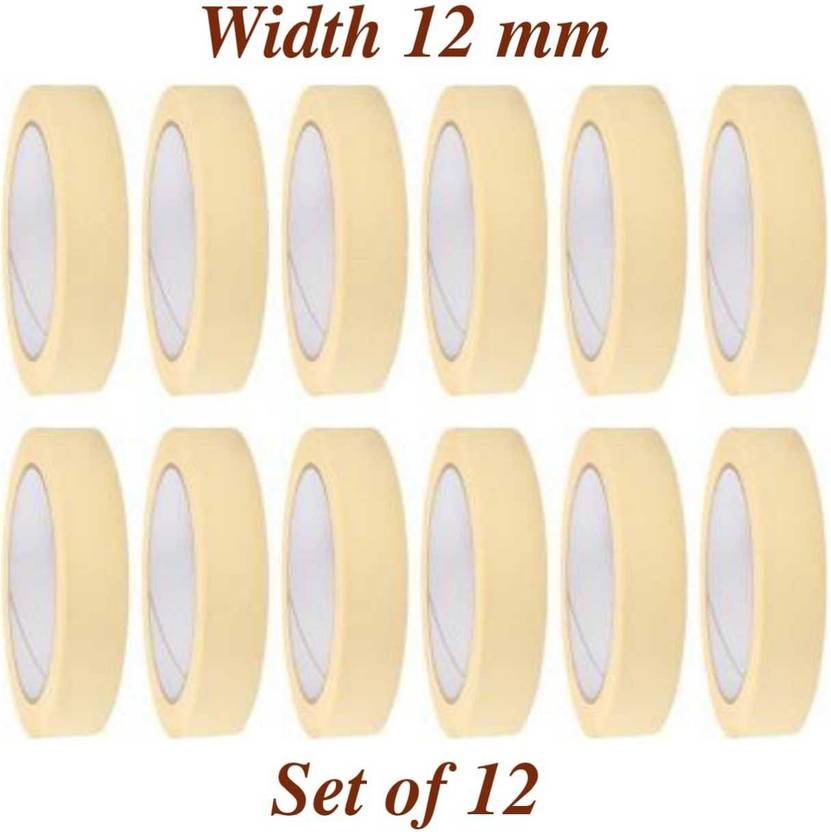 Young Arrow All Purpose Masking Tape 12 Pcs ( Length 60