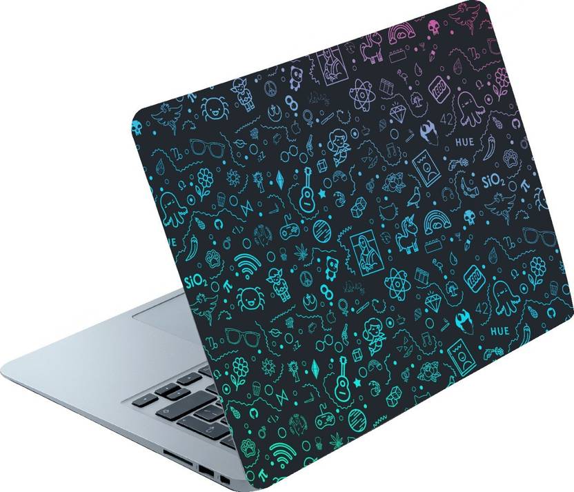 OK ARTS HD Printed Laptop Skin Doodle Art for size upto 15.6 inches
