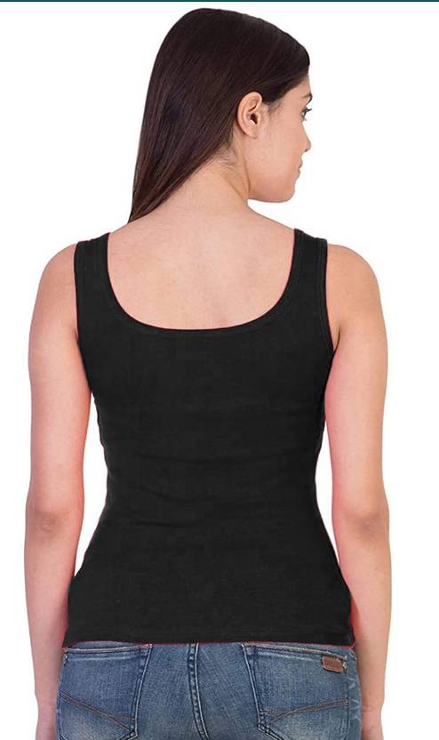 Women Black Tank Top/Vest