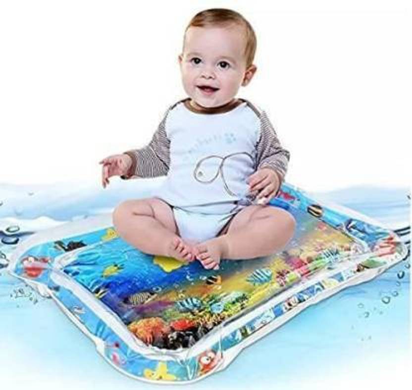 HPENTERPRISE Baby Slapped Pad Toy Tummy Time Floor Cushion Fun Activity Play Center Indoor | Outdoor Water Play Mat for Baby Inflatable Swimming Mats | Inflatable baby Slapped Pad Toy FLOOR CUSHION Inflatable Swimming Mats