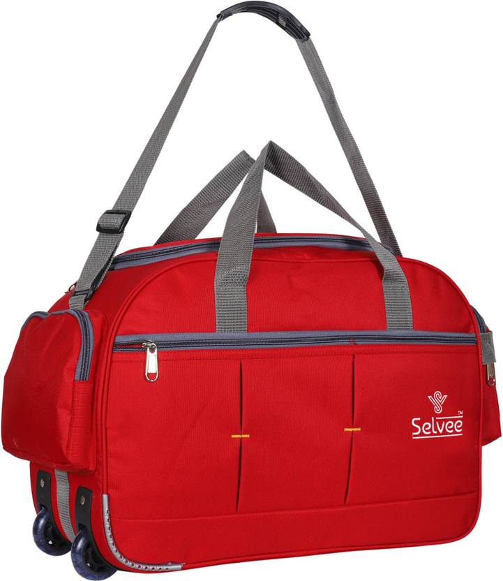selvee (Expandable) unisex wheel duffel , travel luggage bag cabin size