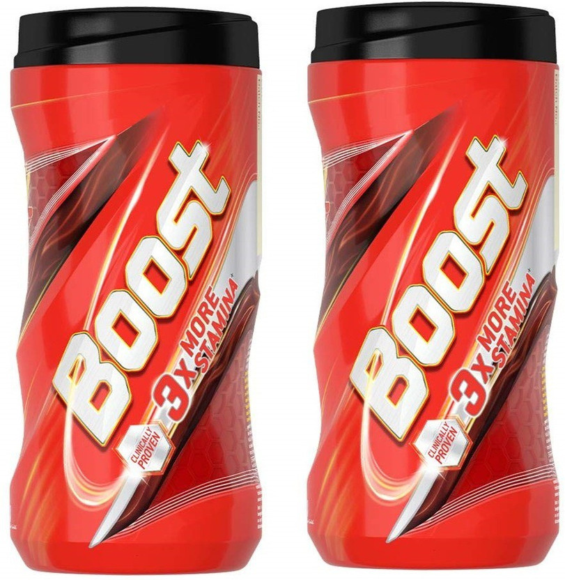 Boost Great New Taste 3X More Stamina 450 Gram Pack of 2