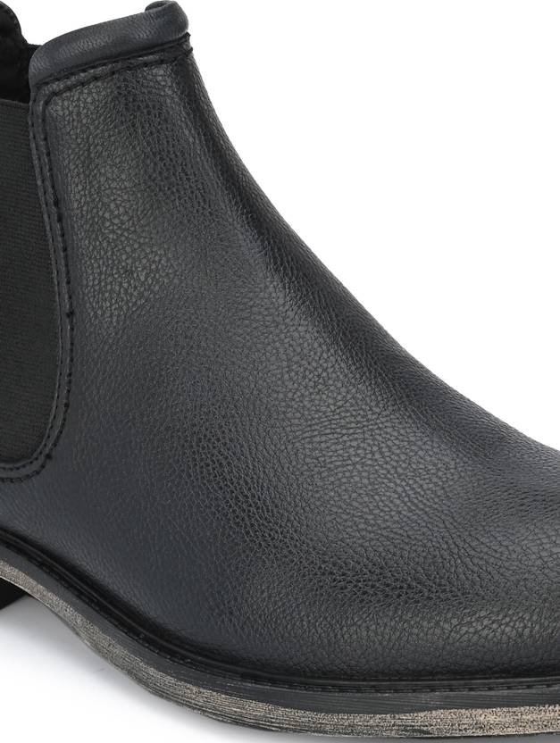 Chelsea Boots For Men  (Black)