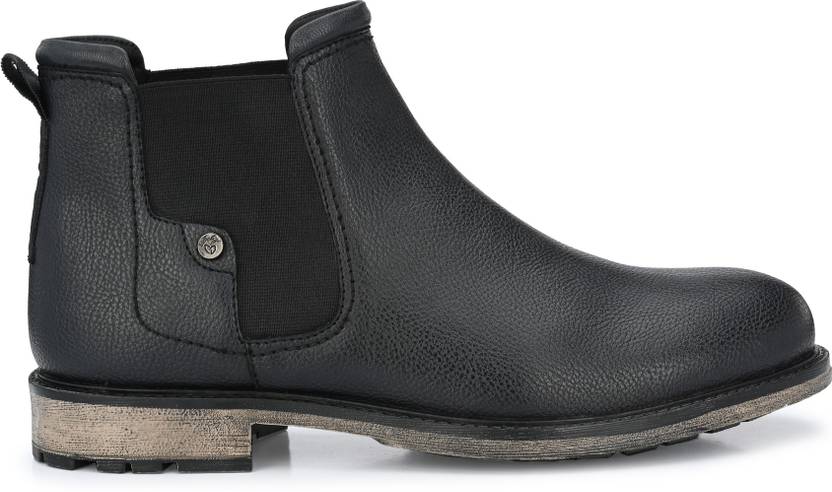 Chelsea Boots For Men  (Black)